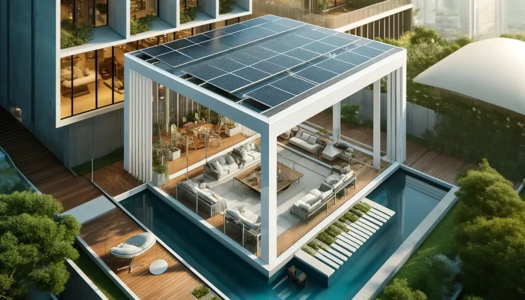 Pergola fotovoltaica